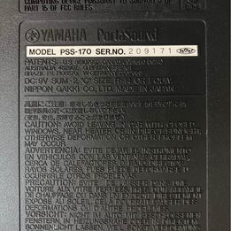 Yamaha PortaSound PSS-170 Voice Bank Keyboard