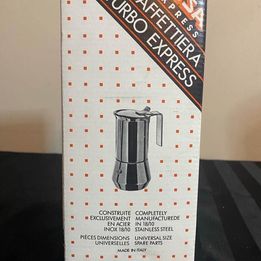 Vintage Ilsa Stainless Steel Stovetop Espresso Maker